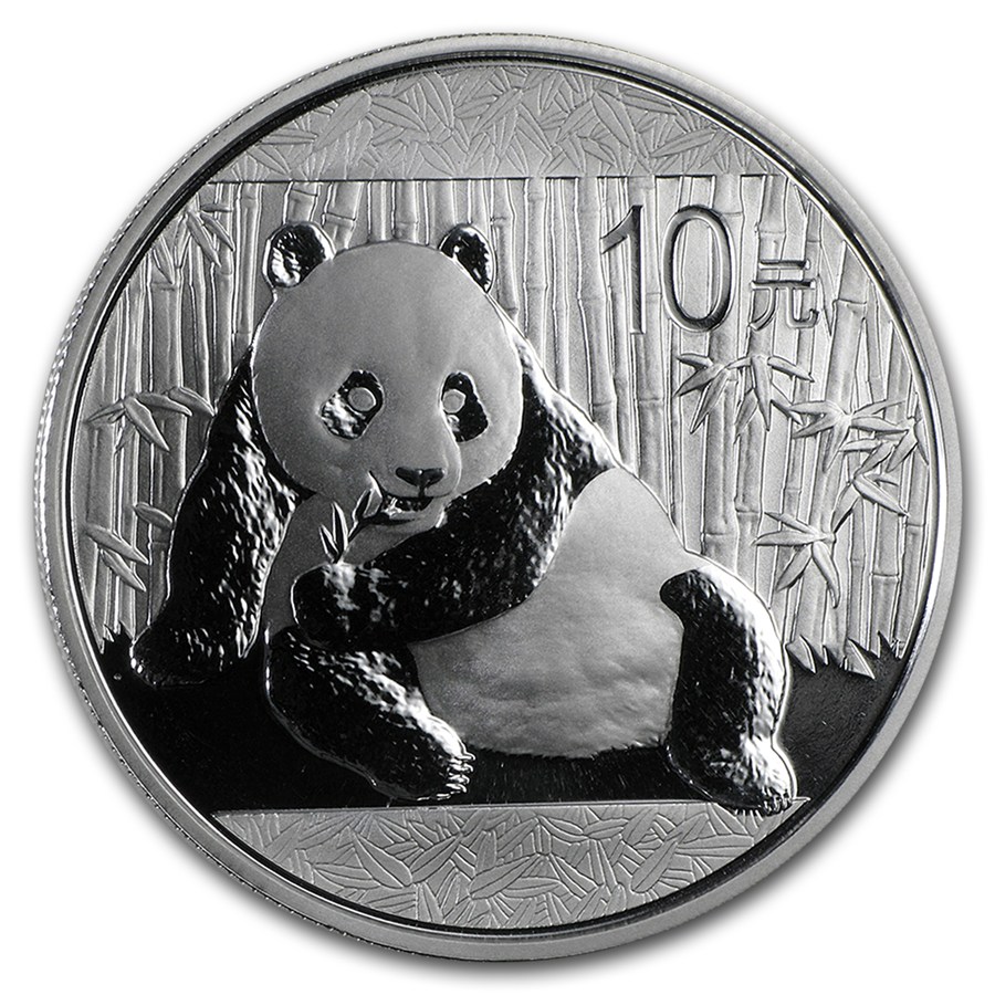 China Panda 2015 1 ounce silver